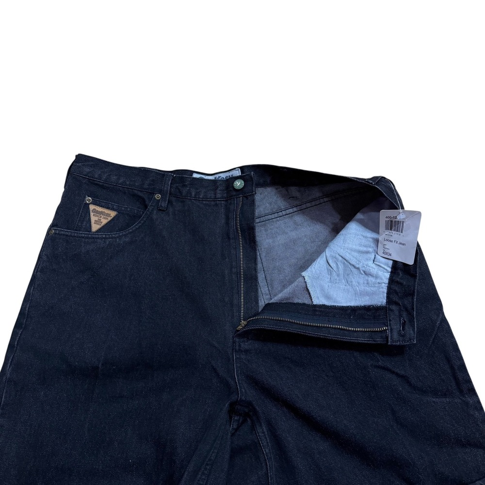Lot of 2 OshKosh B'Gosh Mens Loose Fit Jeans Black Denim 40x34 NWT 466-1232 - Picture 3 of 8